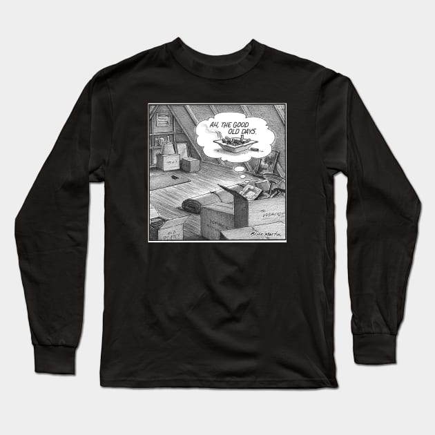 Reminiscing Long Sleeve T-Shirt by blisscartoons